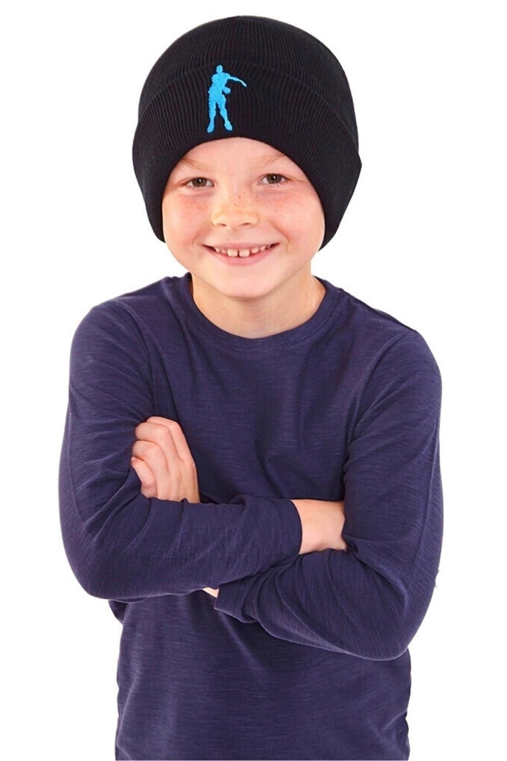 Hats Hats Hats Hats Hats Hats Men's Floss Gaming Beanie Hat in Blue - 2