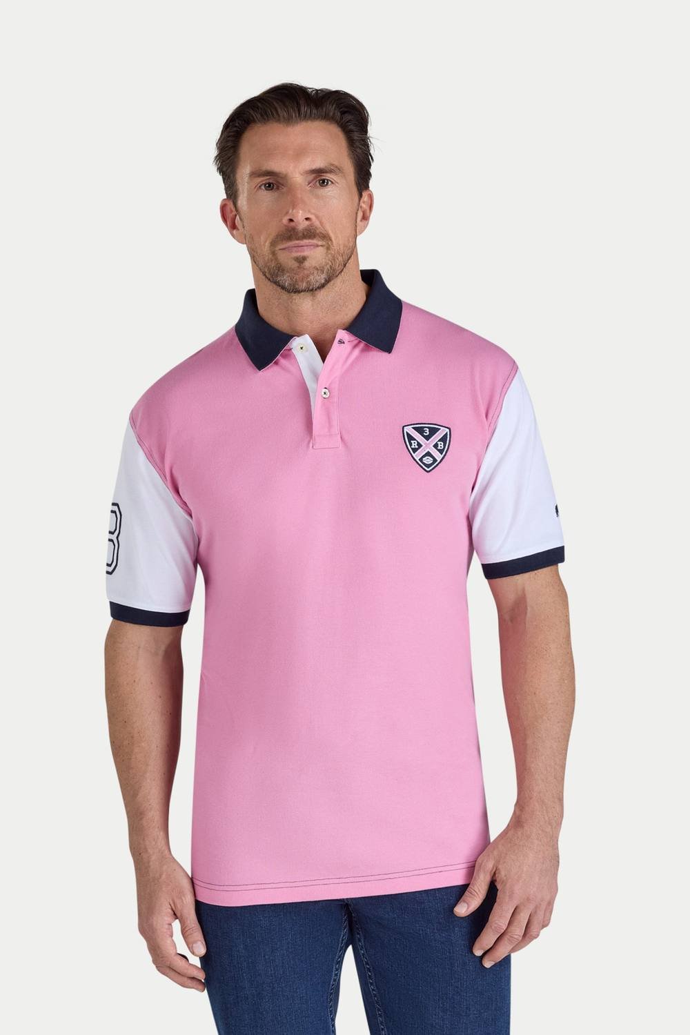 raging bull Raging Bull Men's NO.3 Cut & Sew Jersey Polo - 2