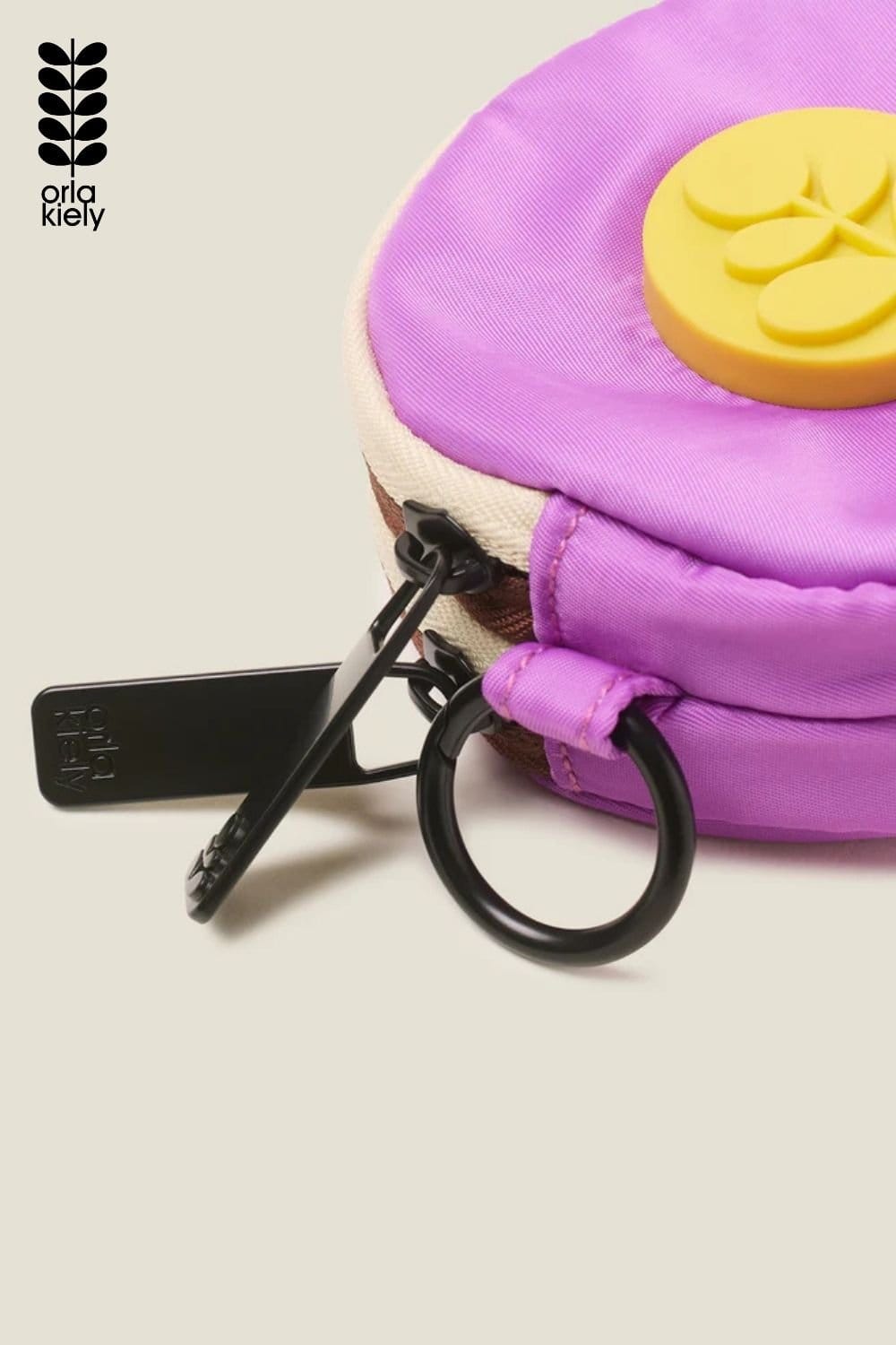 Orla Kiely Orla Kiely Women's Pi Coin Purse - Colourblock Lilac in Purple - 4