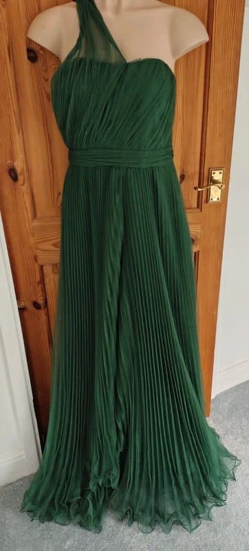 ASOS BNWT Forest Green Maxi Dress