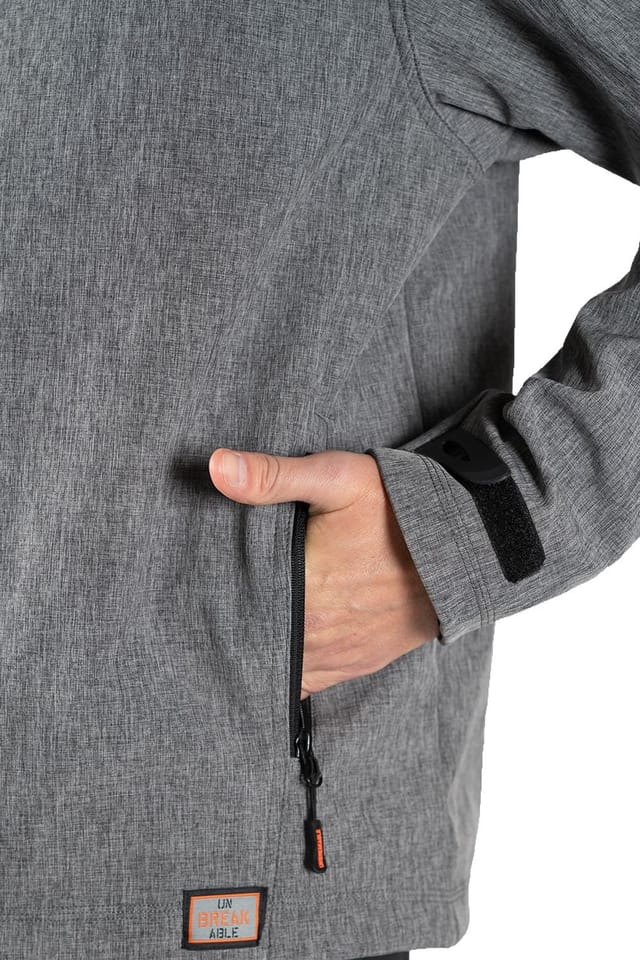 Unbreakable Unbreakable Men's Burghley Waterproof Jackets in Grey - 3