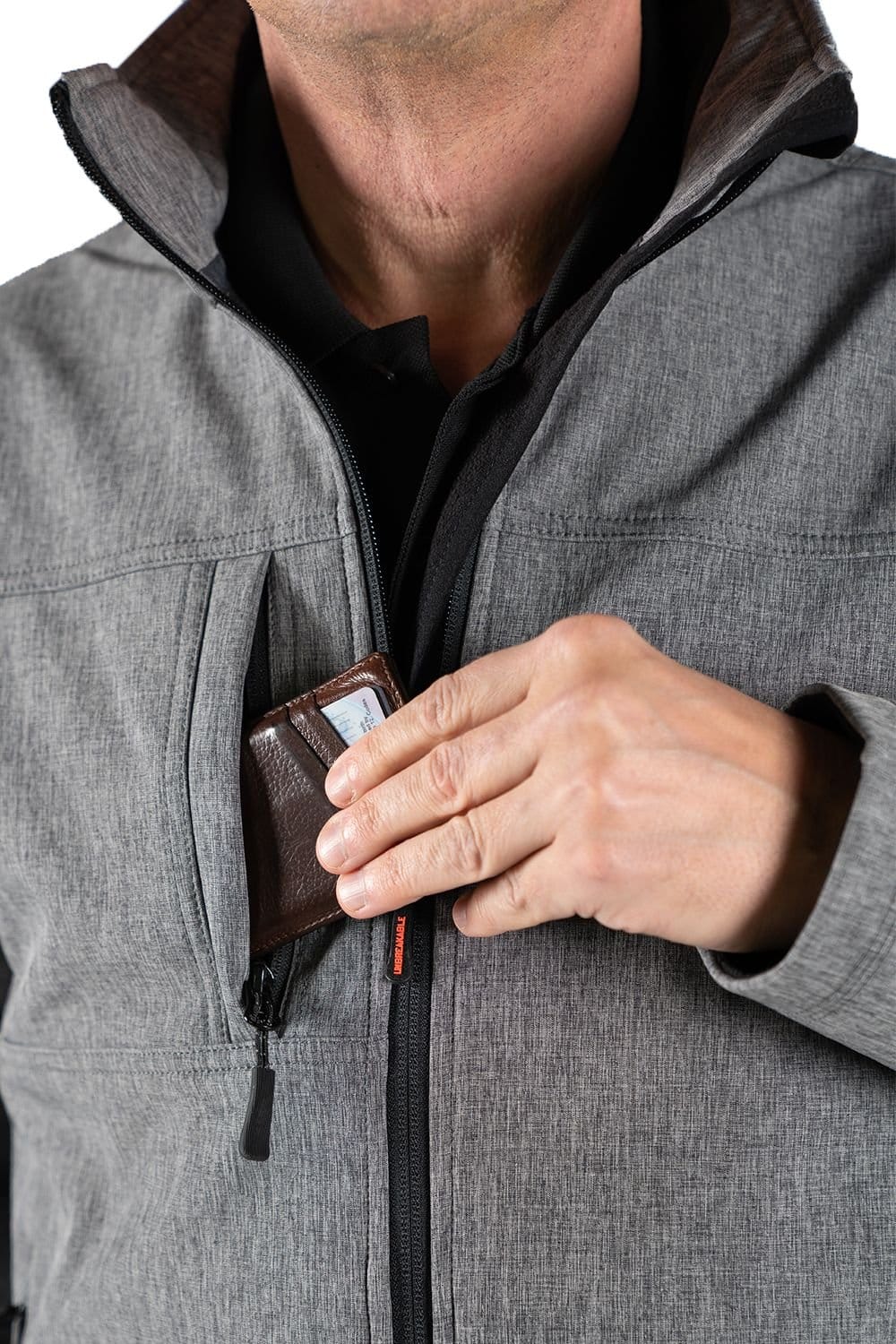 Unbreakable Unbreakable Men's Burghley Waterproof Jackets in Grey - 4