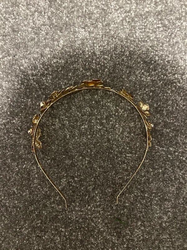 Topshop Golden Flower Headband