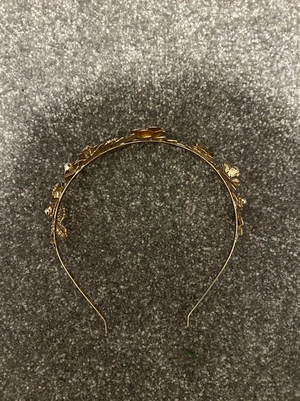 Topshop Golden Flower Headband - 1