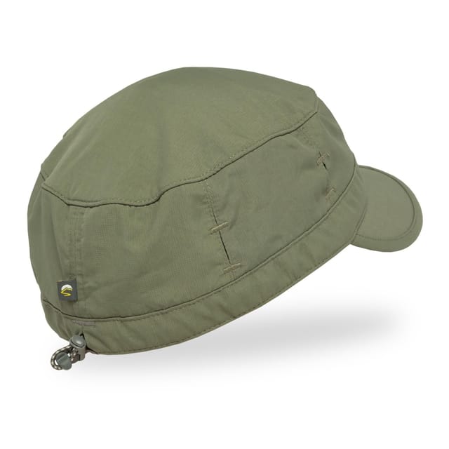 Sunday Afternoons Sunday Afternoons Men's 'Sun Tripper' UPF 50+ Foldable Cap with Sunglass Lock in Dark Olive - 2