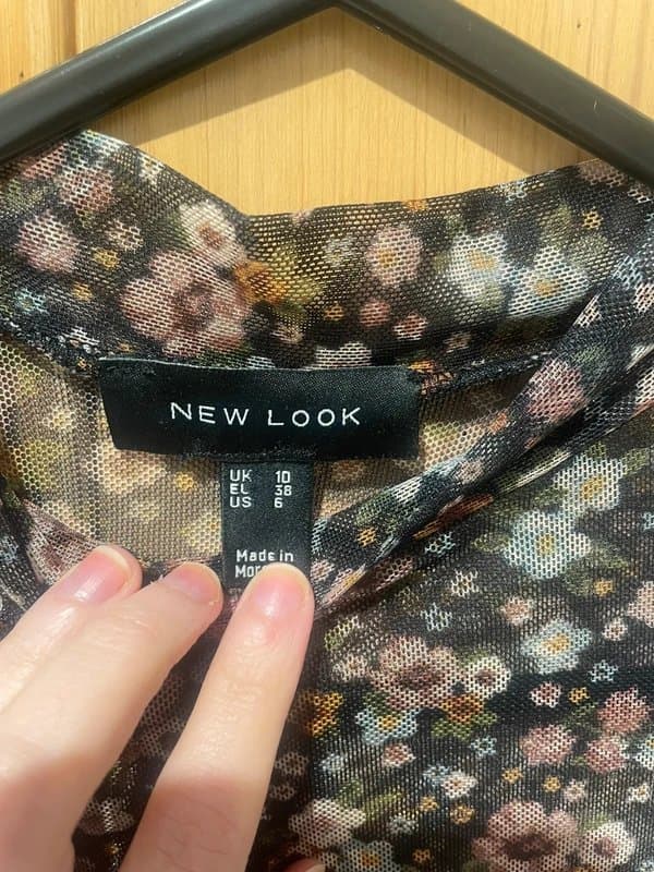 New Look New look floral sheer top