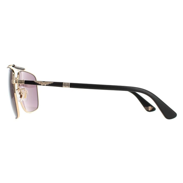 Police Police Men's Aviator Rose Gold Semi Matte Black Smoke SPLD43 Origins 44 - 3