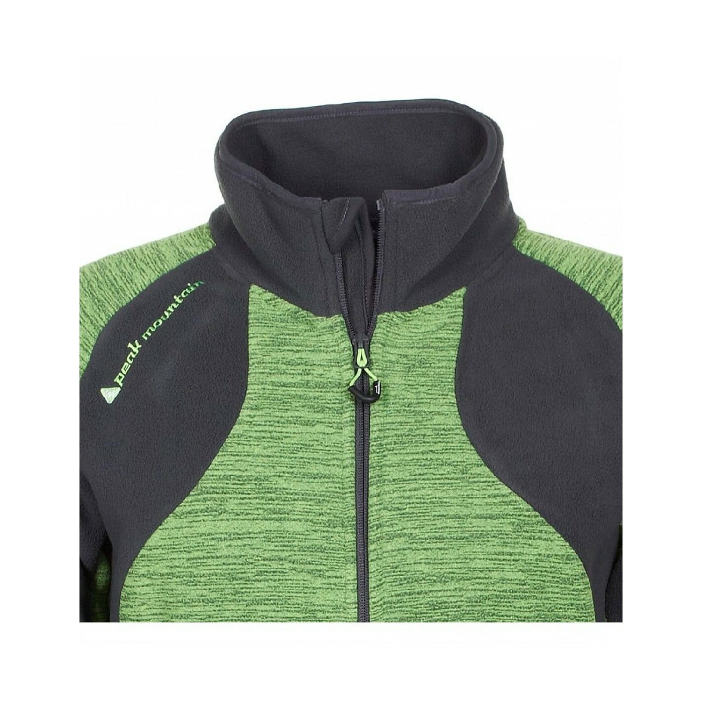 Peak Mountain Peak Mountain Men's Fleece Jacket Cecut in Green - 4