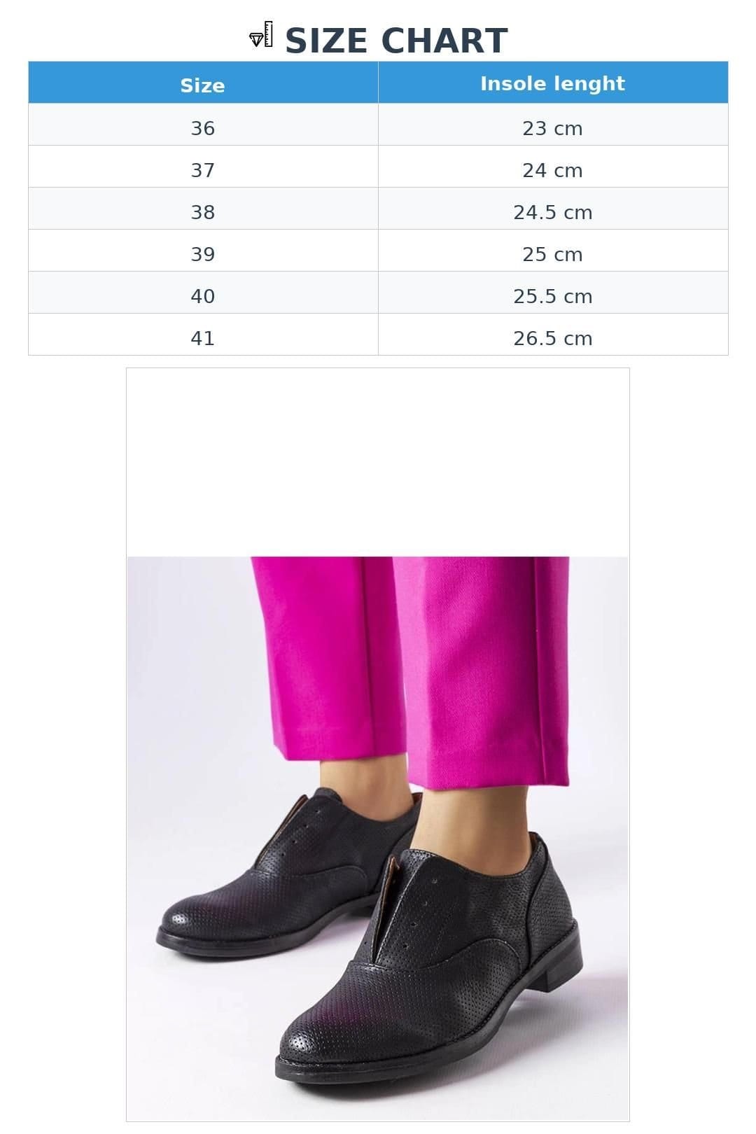 Love Lace Love Lace Women's Kairaouani Lace Up Perforated Flat Shoes with Low Upper in Black - 4
