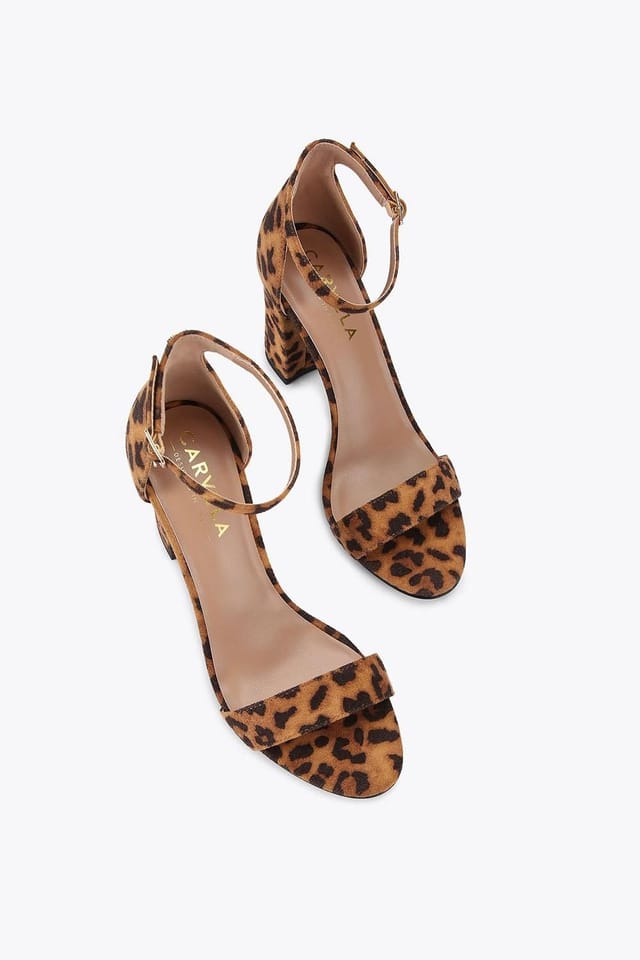 Carvela Carvela Women's 'Capo Block Heel' Fabric Heels in Black - 2
