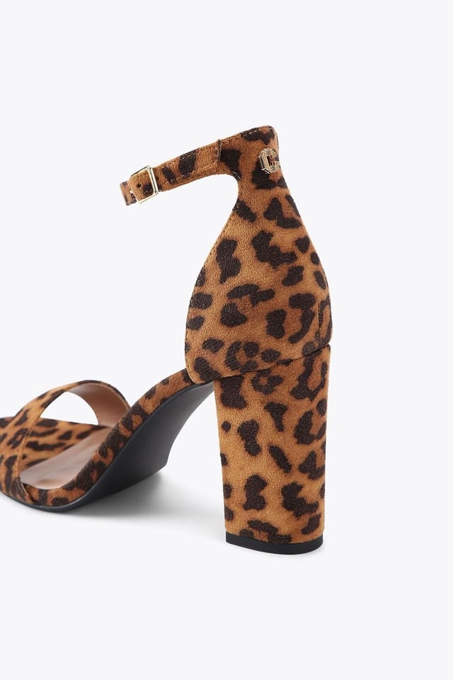 Carvela Carvela Women's 'Capo Block Heel' Fabric Heels in Black - 3