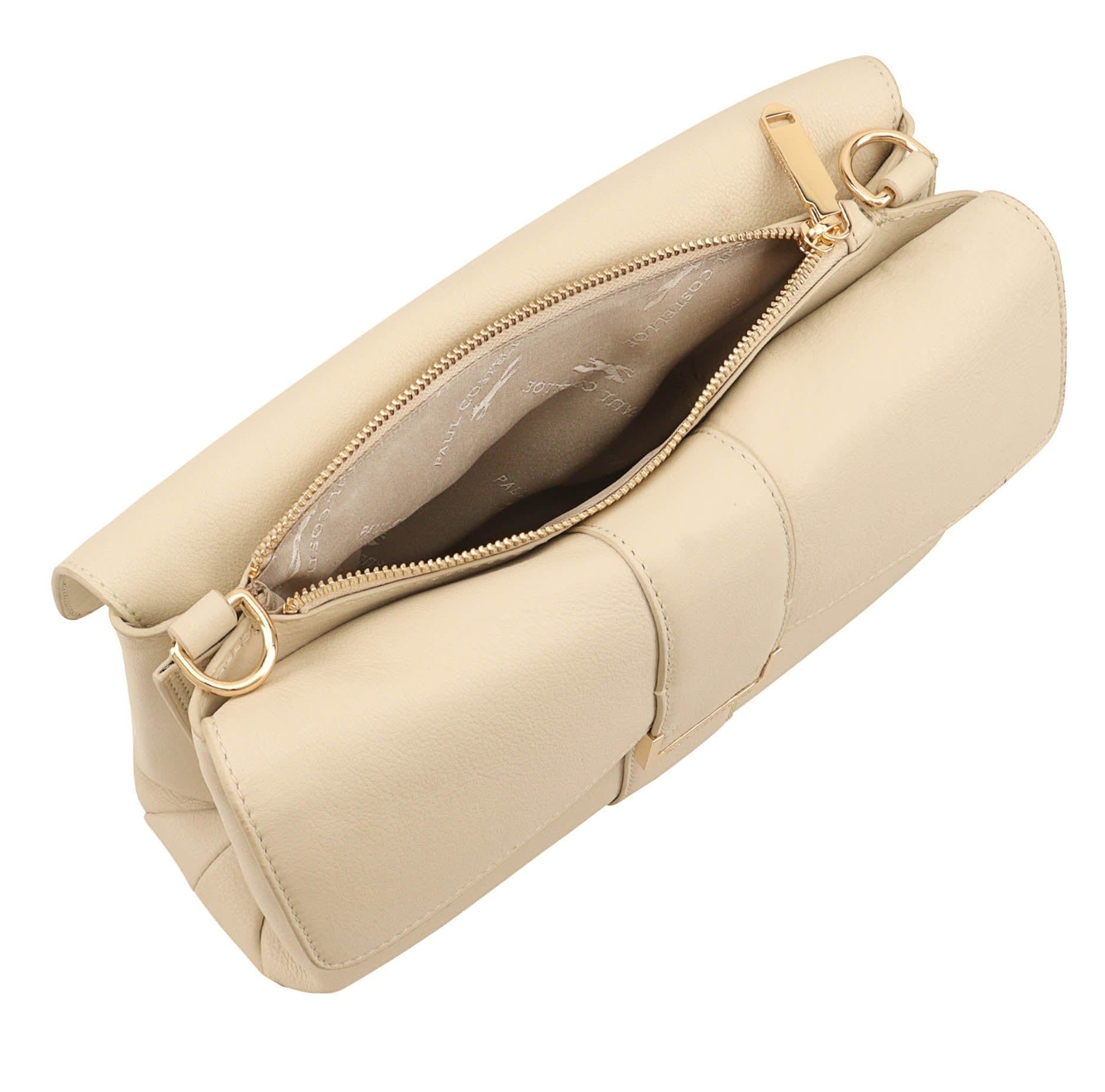 Paul Costelloe Paul Costelloe Women's Namoi Cross Body Bag in Cream - 4