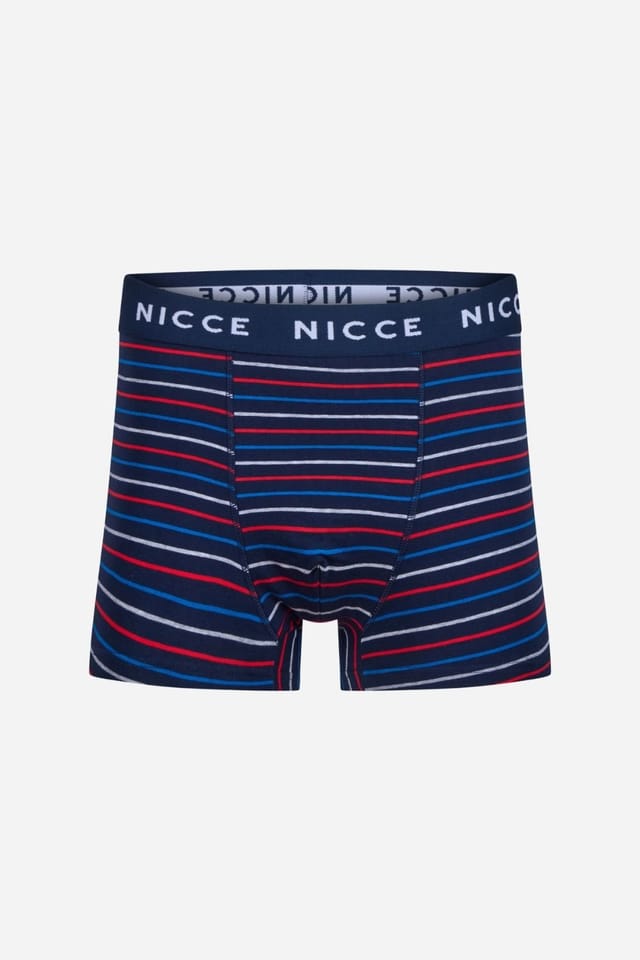 Nicce Nicce Men's 5-Pack Cotton Rich Boxer Briefs with Logo Waistband - 3