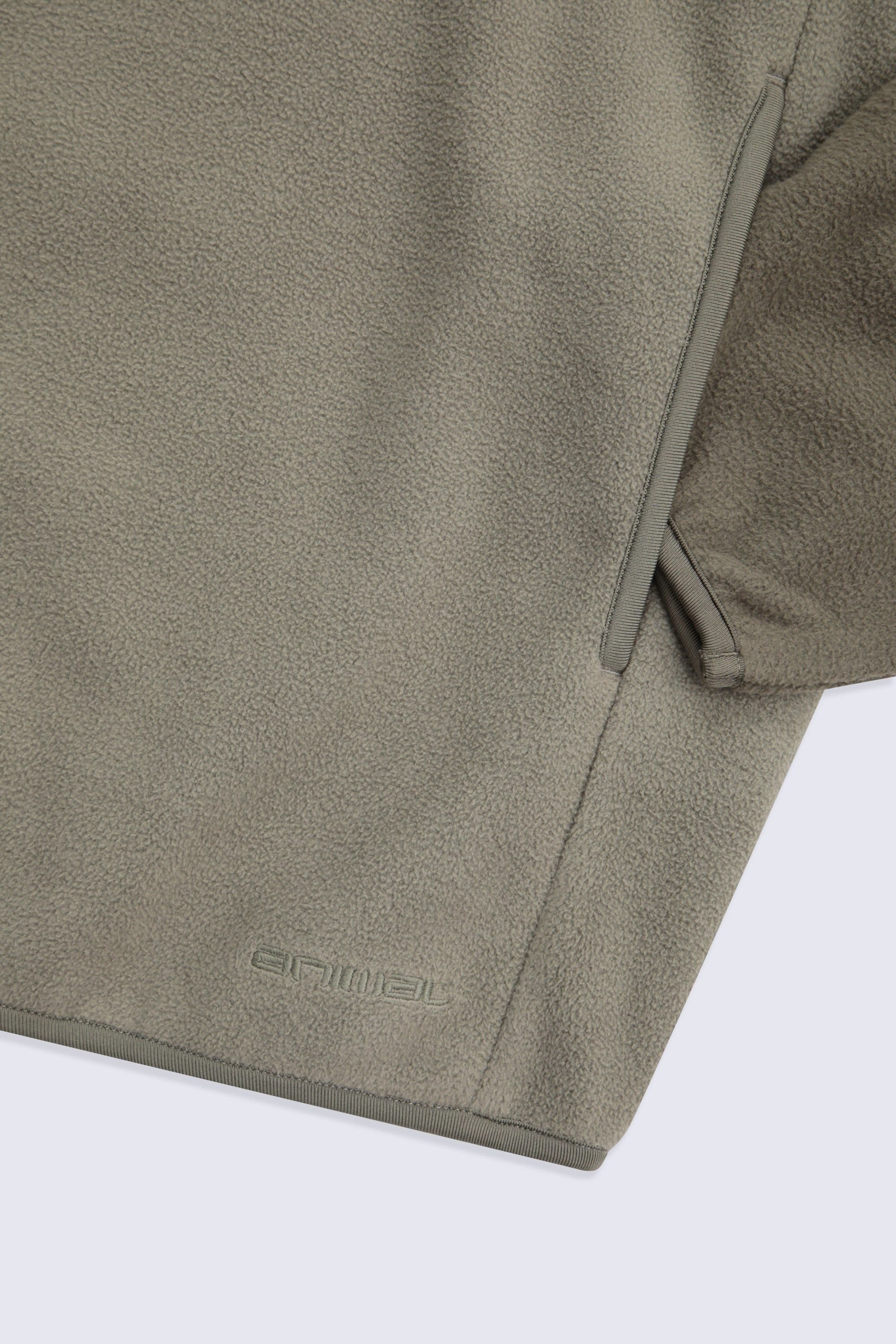 Animal Animal Men's 'Stockholm' Full Zip Breathable Soft Warm & Cosy Snug Fit Fleece in Light Khaki - 4