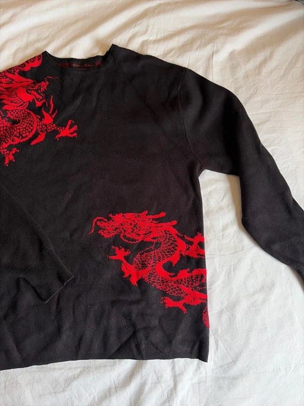 ASOS Black knitted sweater