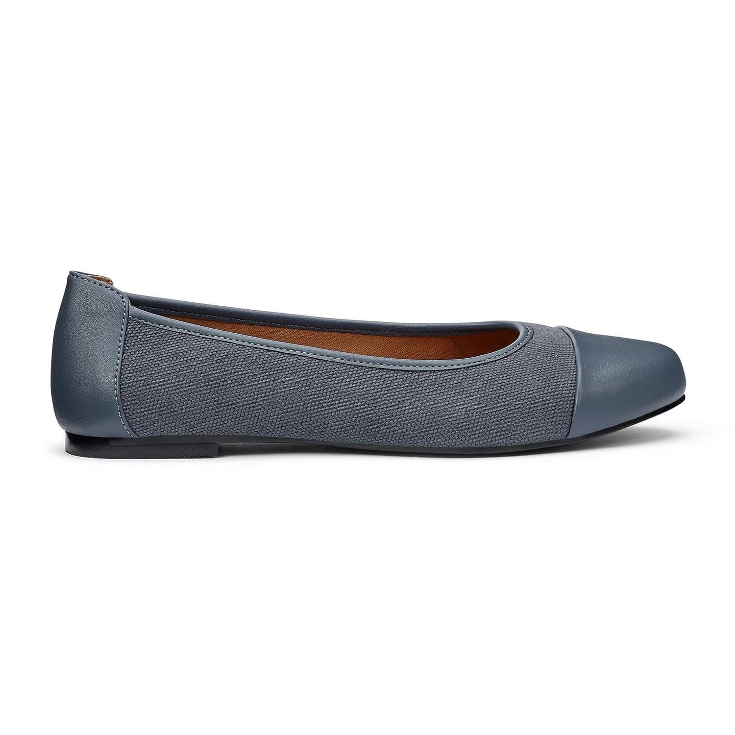 Hotter Hotter Women's 'Ingrid' Ballerina Pumps in Mid Blue