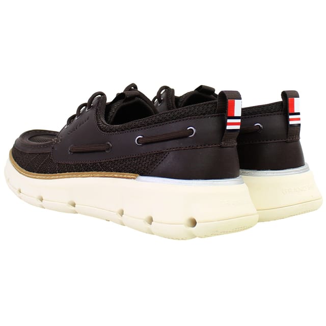 Cole Haan Cole Haan Men's ZERØGRAND Regatta Brown Boat Shoes - 3