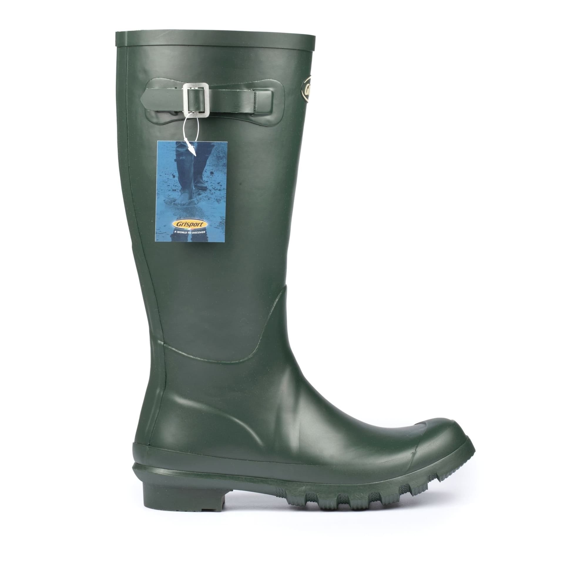 GriSport Grisport Men's Rubber Wellington Boots in Green