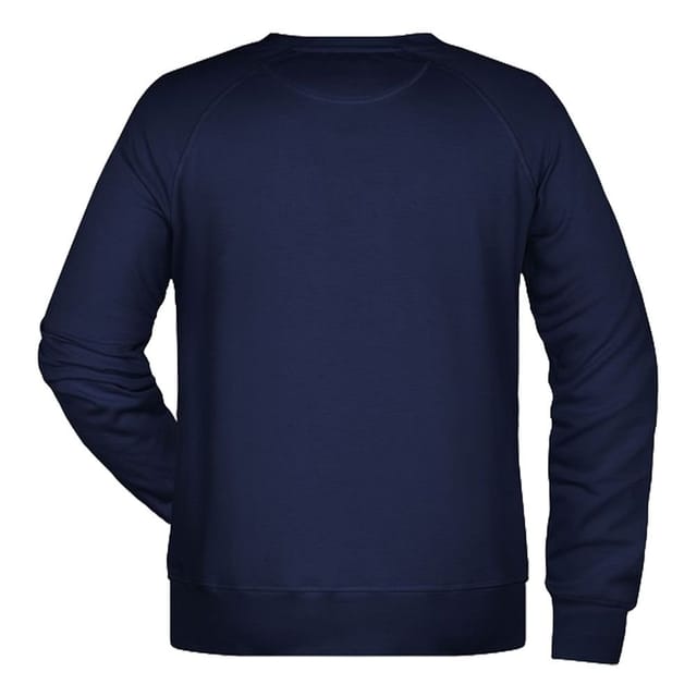 James and Nicholson James and Nicholson Men's Plain Sweatshirt in Navy - 2