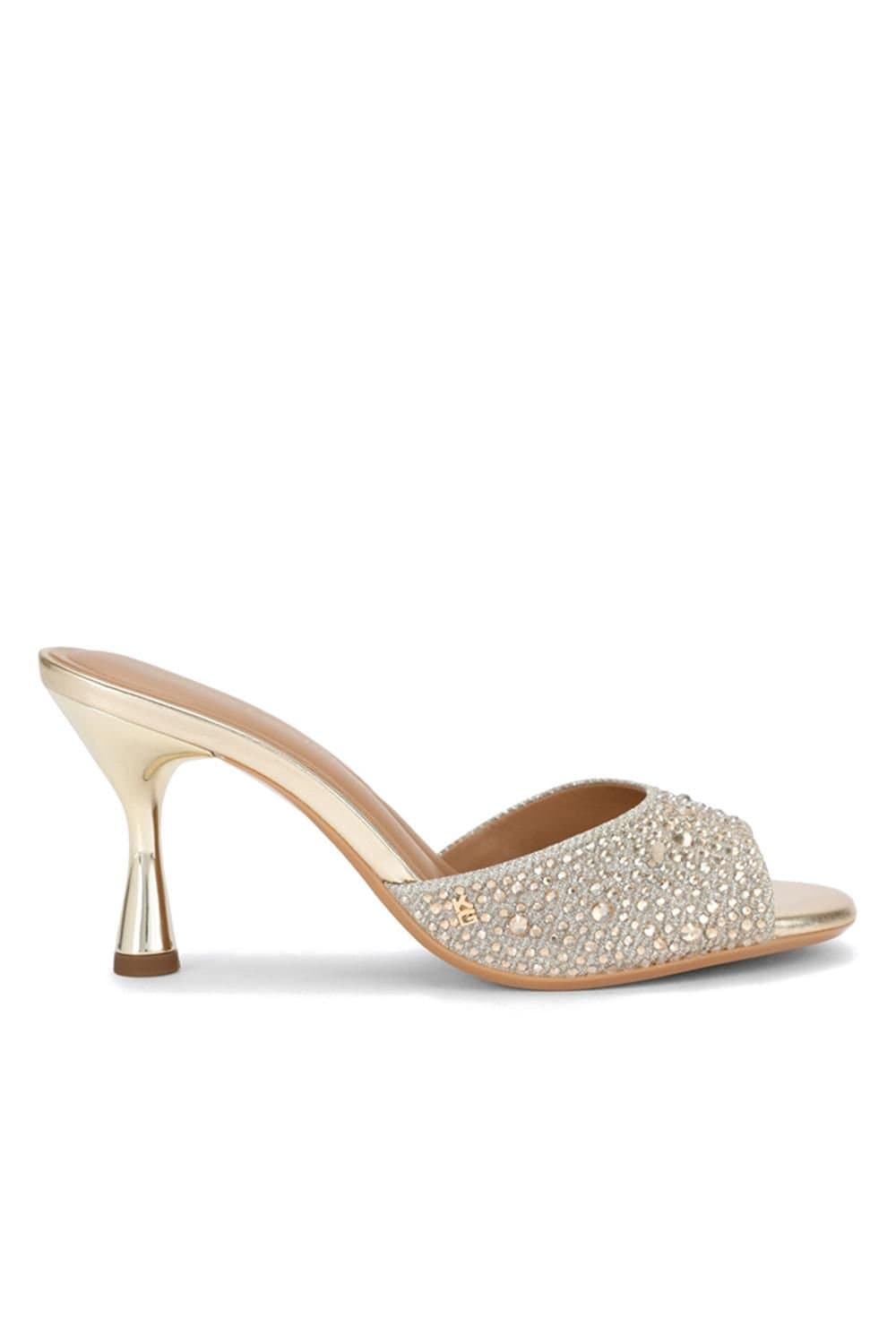 KG Kurt Geiger KG Kurt Geiger Women's 'Autumn Mule' Heels in Gold