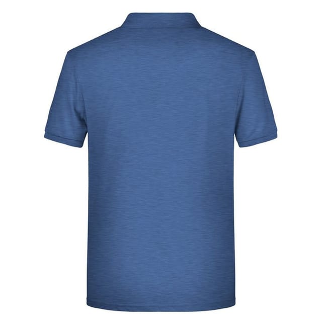 James and Nicholson James and Nicholson Men's Basic Polo Shirt in Mid Blue - 2
