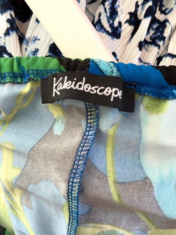 Kaleidoscope Kaleidoscope Floral Print Off Shoulder Maxi Dress Women’s Size UK 18