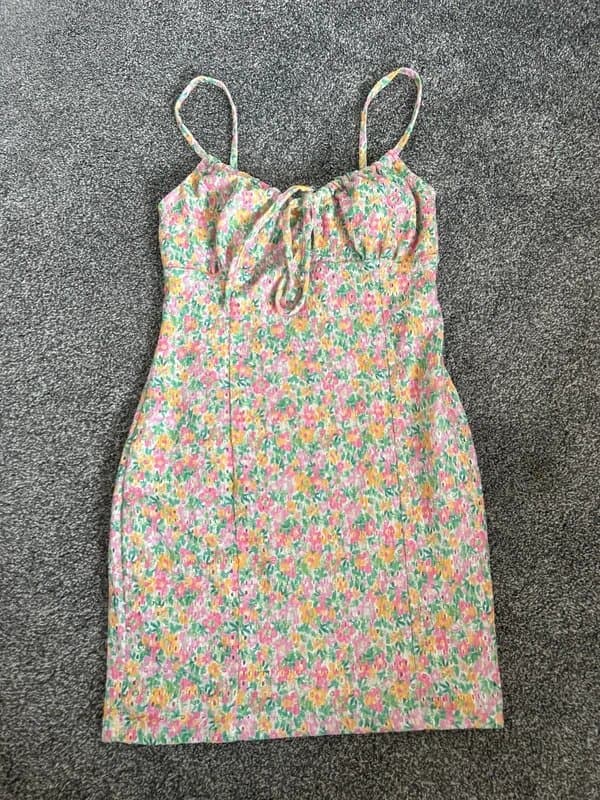 Bershka Floral mini dress