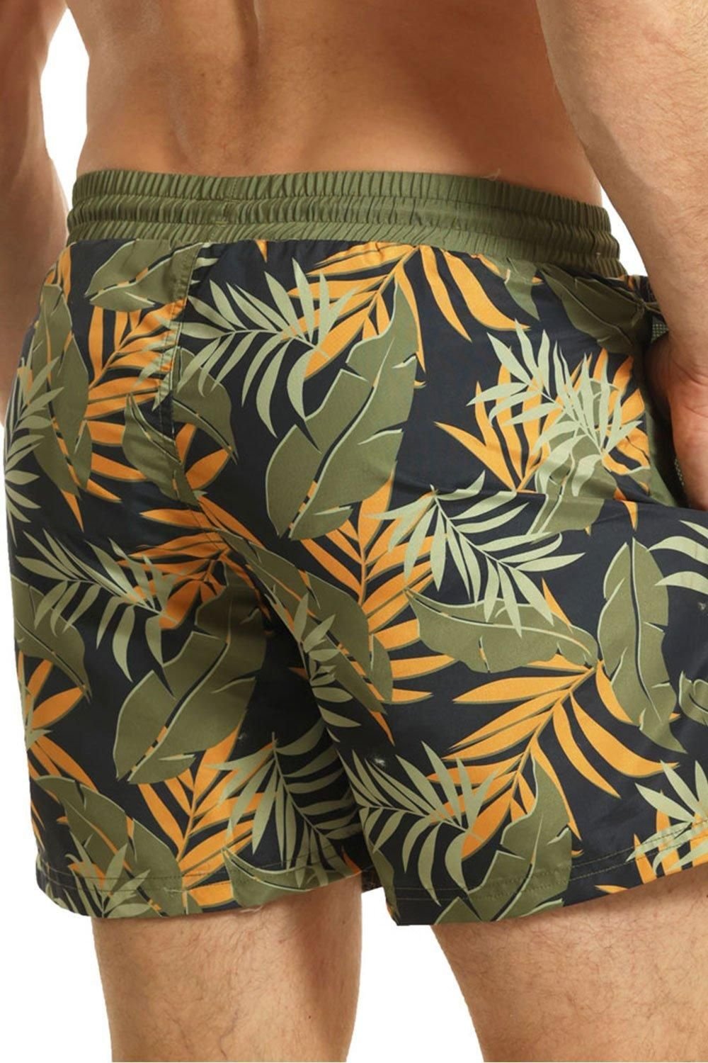 RIPT Essentials RIPT Essentials Men's Jungle Print Swim Shorts - 2