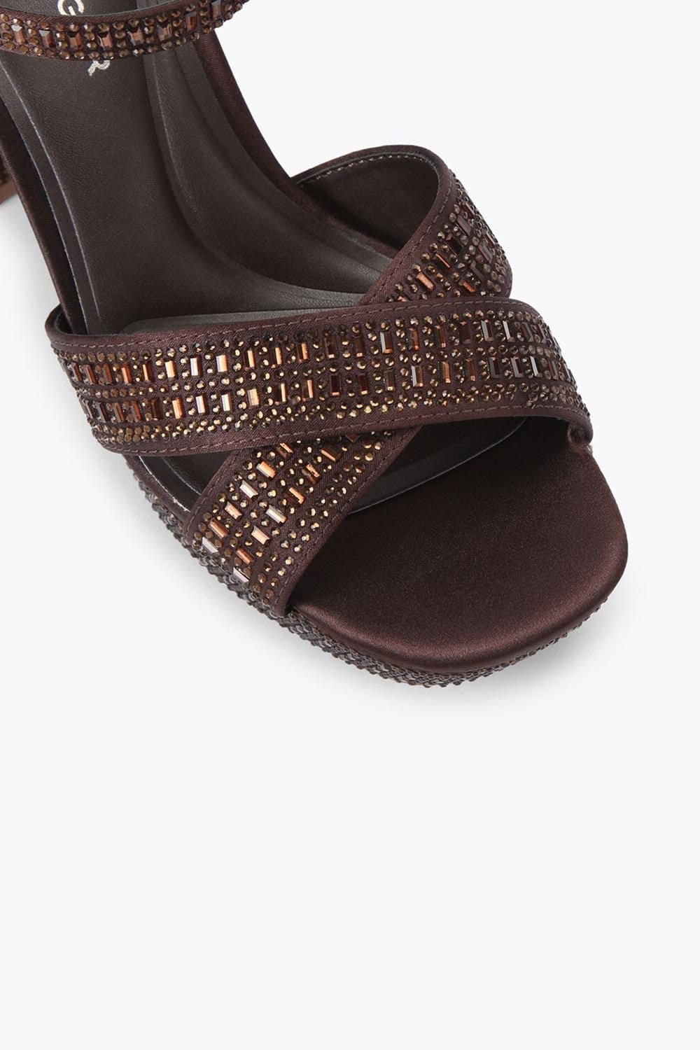 KG Kurt Geiger KG Kurt Geiger Women's 'Fleur Platform' Heels in Brown - 4