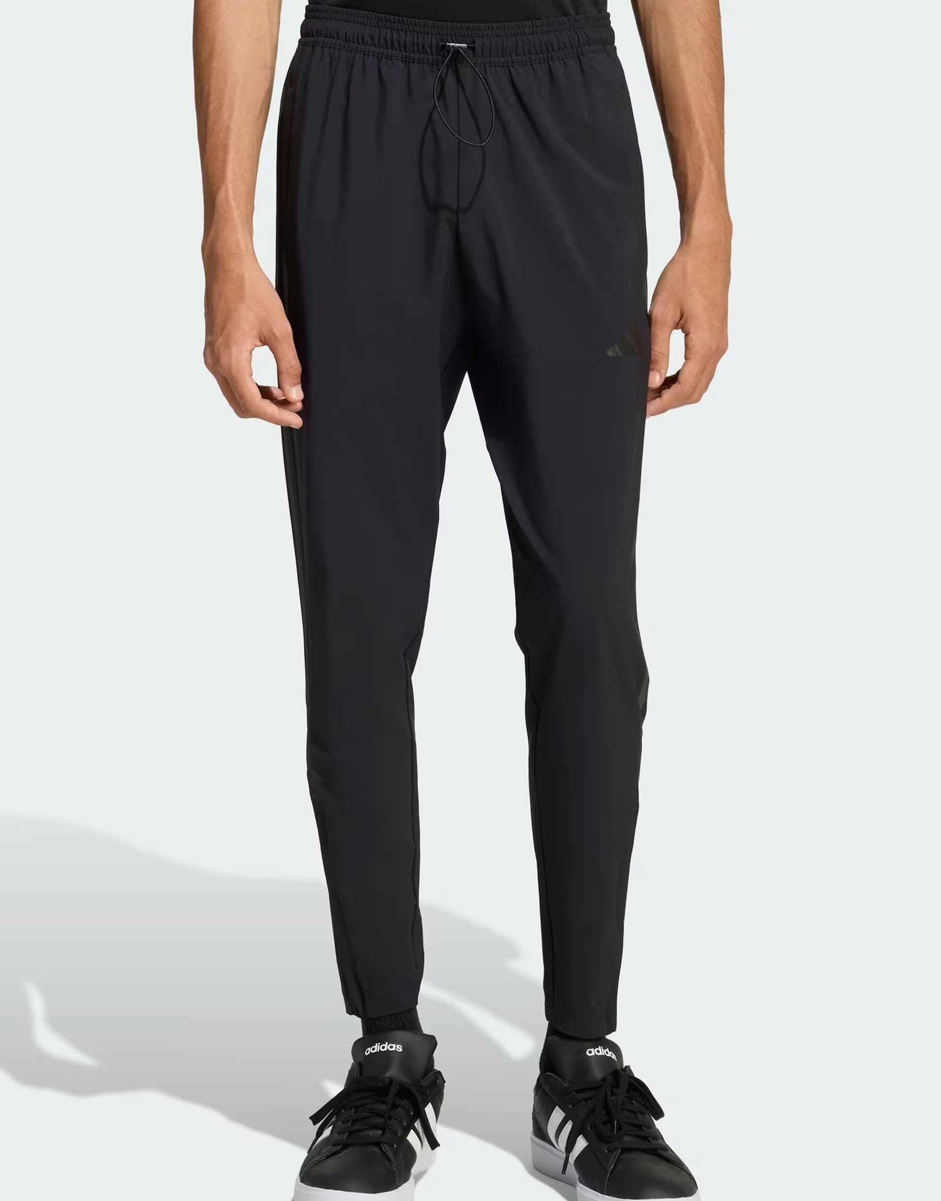 ASOS Adidas Performance House of Tiro Pants in Black/Reflective