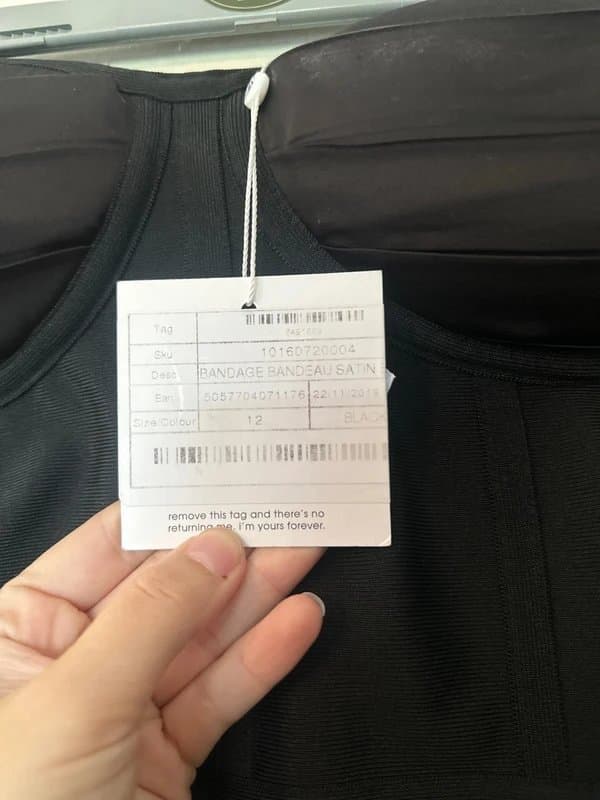 Missguided Bandage boob tube dress