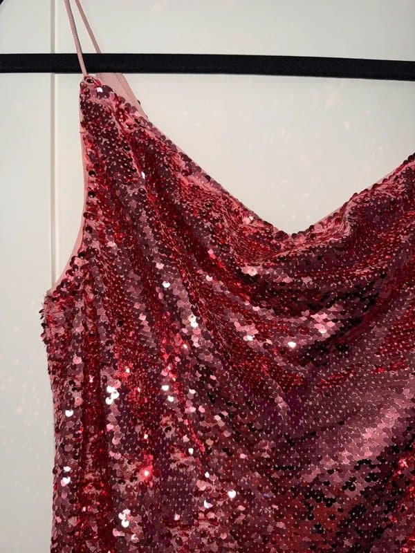 ASOS Asos Pink Sequin Dress