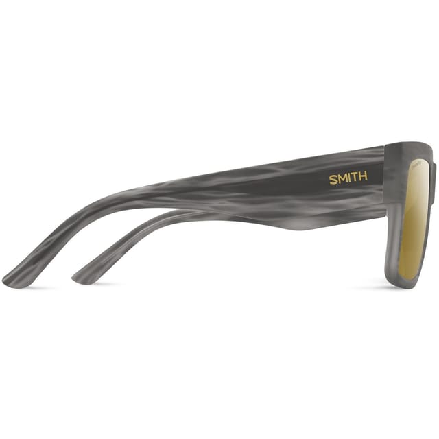 Smith Smith Men's Rectangle Matte Grey Horn ChromaPop Bronze Brown Mirror Lineup - 3