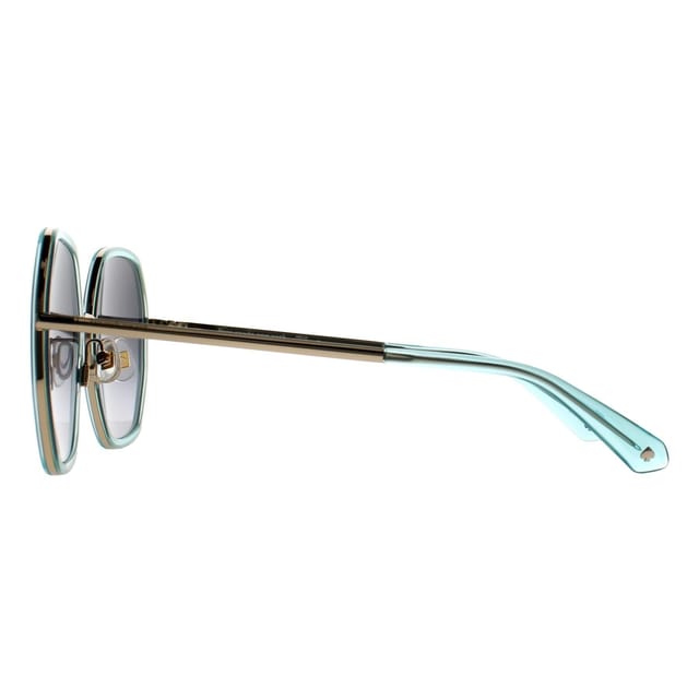 Kate Spade Kate Spade Women's Square Blue Gold Grey Gradient Nicola/G/S in Aqua - 3