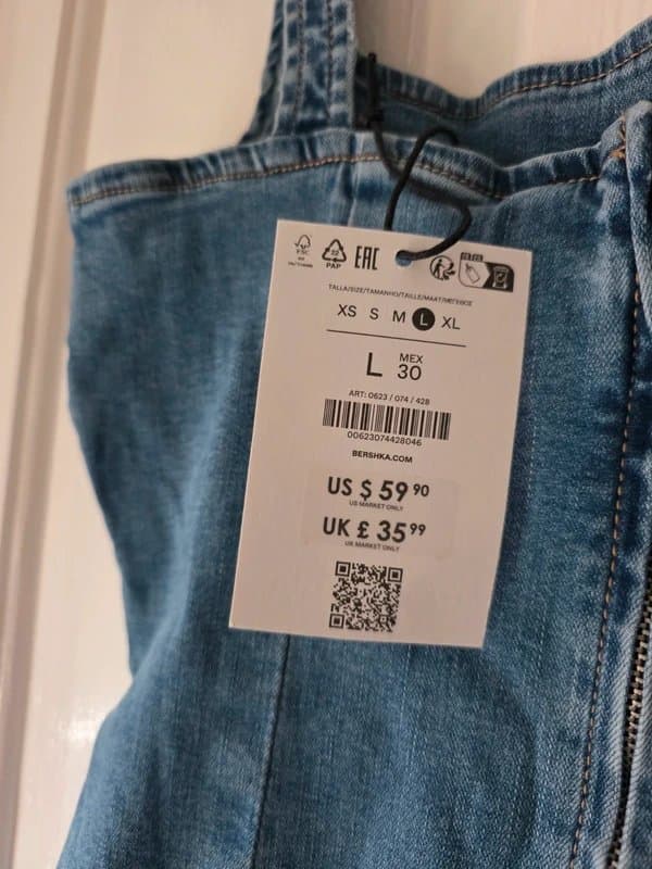 Bershka Bershka Denim dress