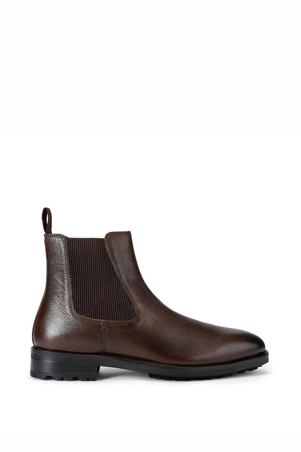 KG Kurt Geiger KG Kurt Geiger Men's 'Phoenix' Leather Boots in Brown - 2