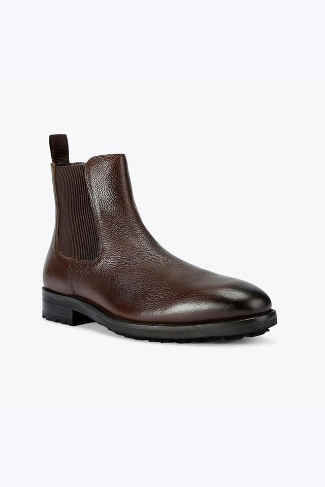 KG Kurt Geiger KG Kurt Geiger Men's 'Phoenix' Leather Boots in Brown - 2