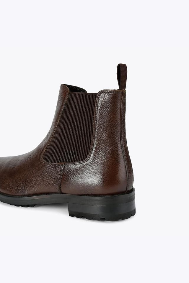 KG Kurt Geiger KG Kurt Geiger Men's 'Phoenix' Leather Boots in Brown - 3