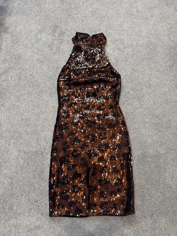 Bershka Mini sequin dress