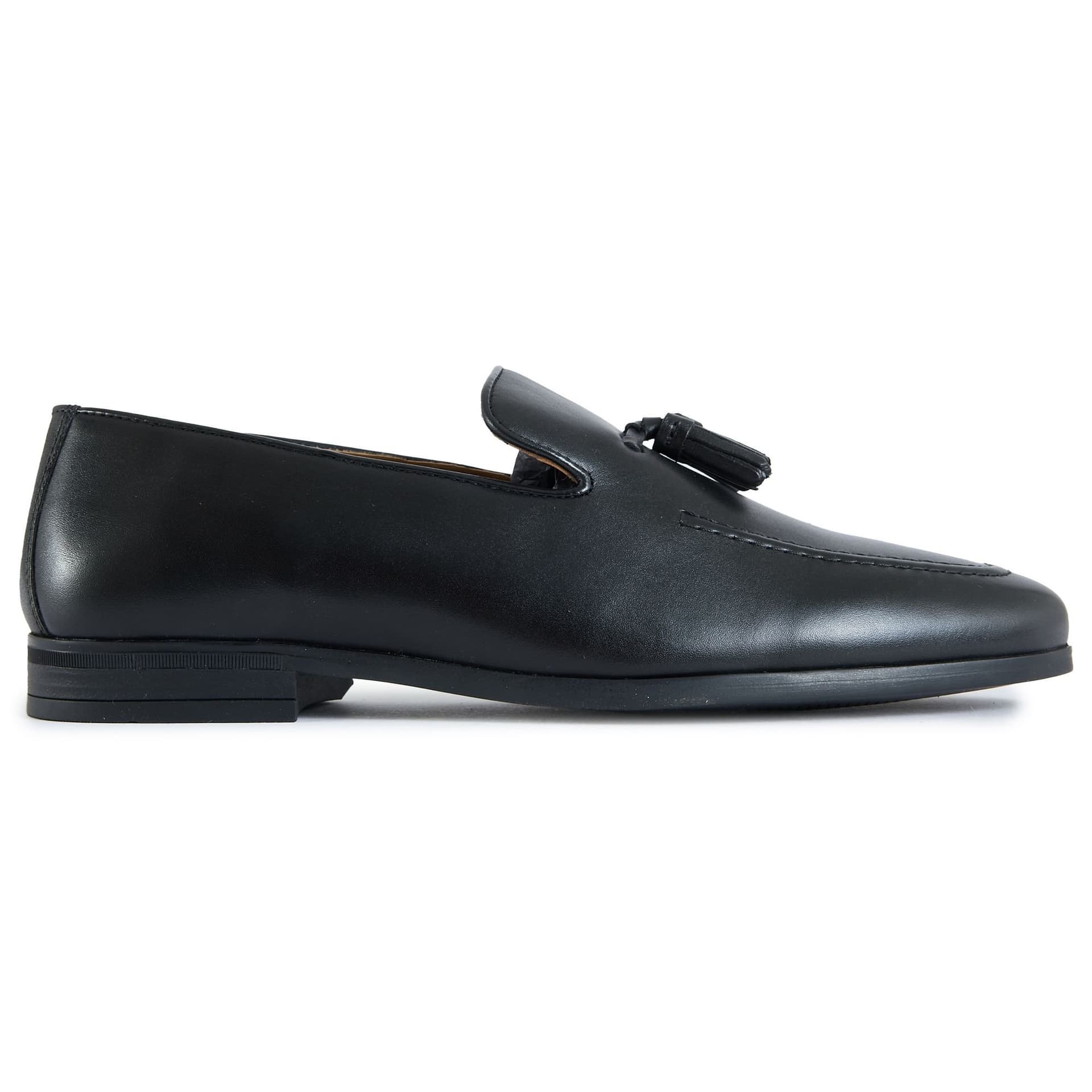 WALK LONDON Walk London Men's Ischia Tassel Shoes in Black