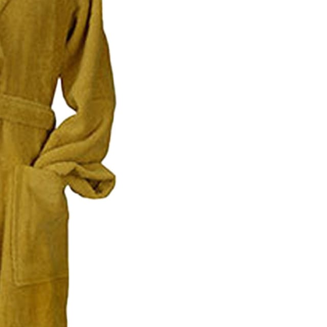 ARTG ARTG Women's Hooded Robe in Mustard - 2