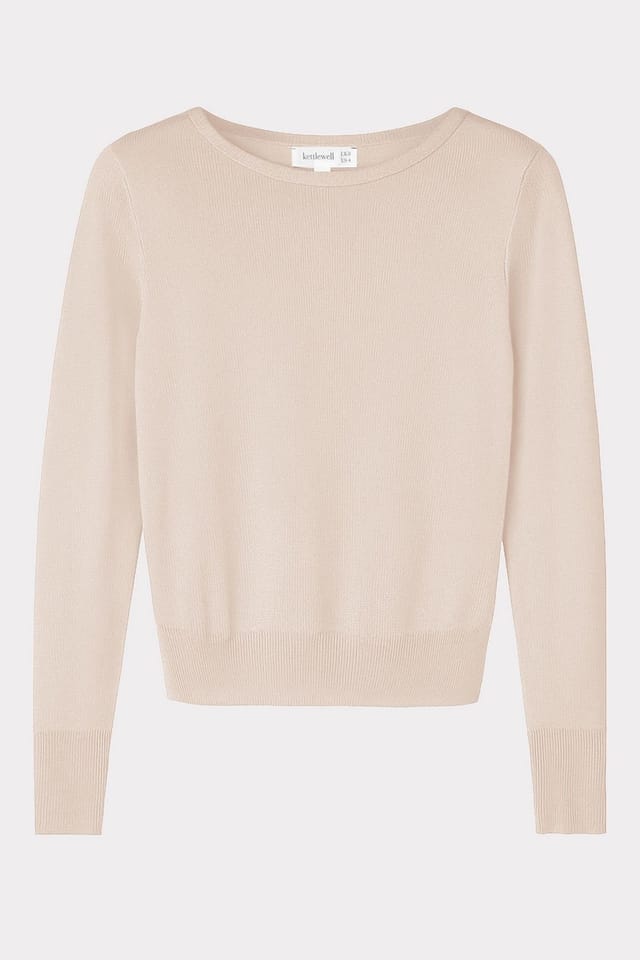 Kettlewell Kettlewell Women's Grace Sweater in Light Beige - 2