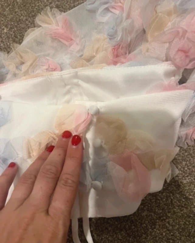 ASOS Asos luxe floral long sleeve top