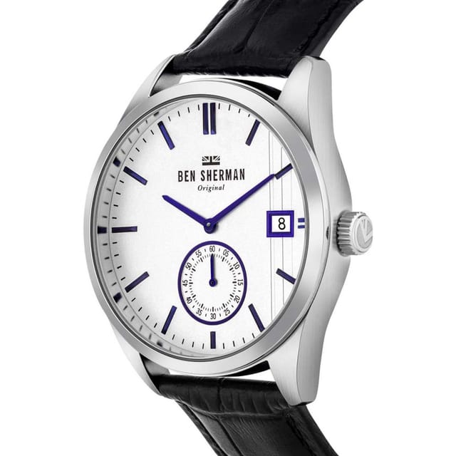 Ben Sherman Ben Sherman Men's WB039UB Spitalfields 43mm Quartz Watch in Black - 3