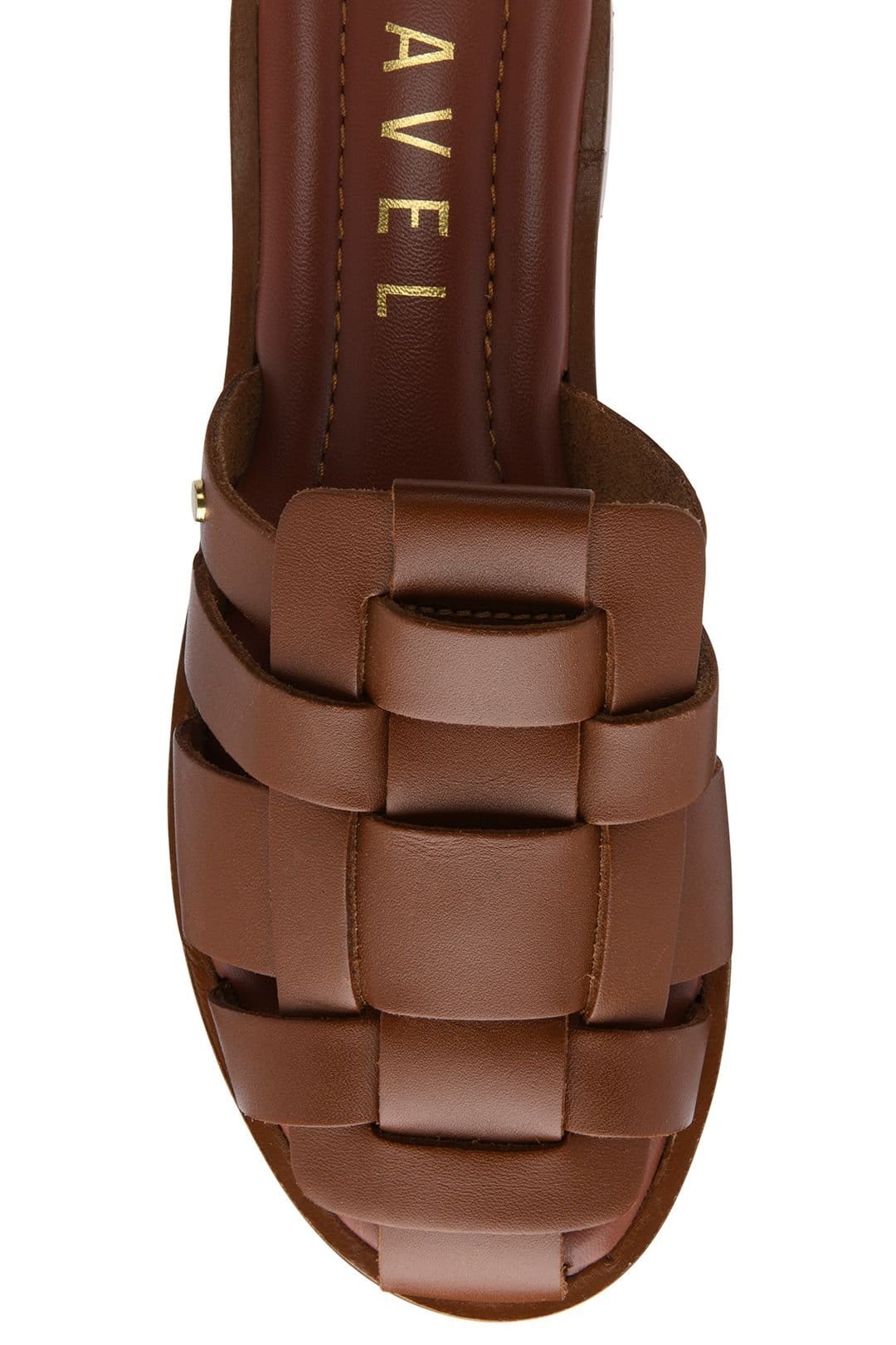Ravel Ravel Women's 'Mitford' Leather Mule Sandals in Tan - 4