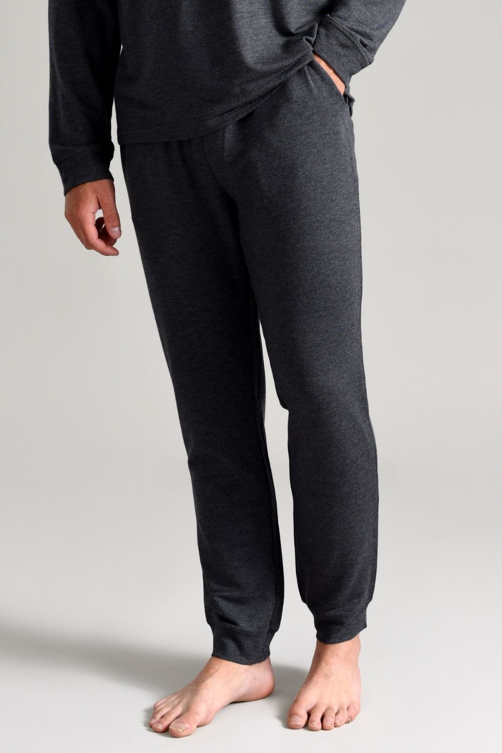 Ted Baker Ted Baker Men's Luxury Pyjama Trousers Loungewear Jogging Bottoms in Grey - 4