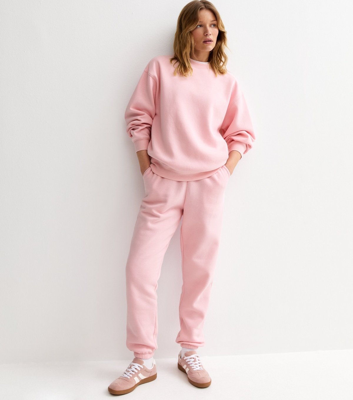 New Look Women's Light Pink Cuffed Joggers New Look - 2