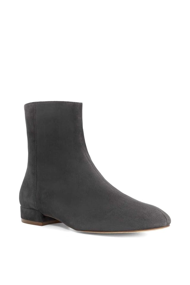 Dune London Dune London Women's 'Pixxies' Suede Ankle Boots in Grey - 2