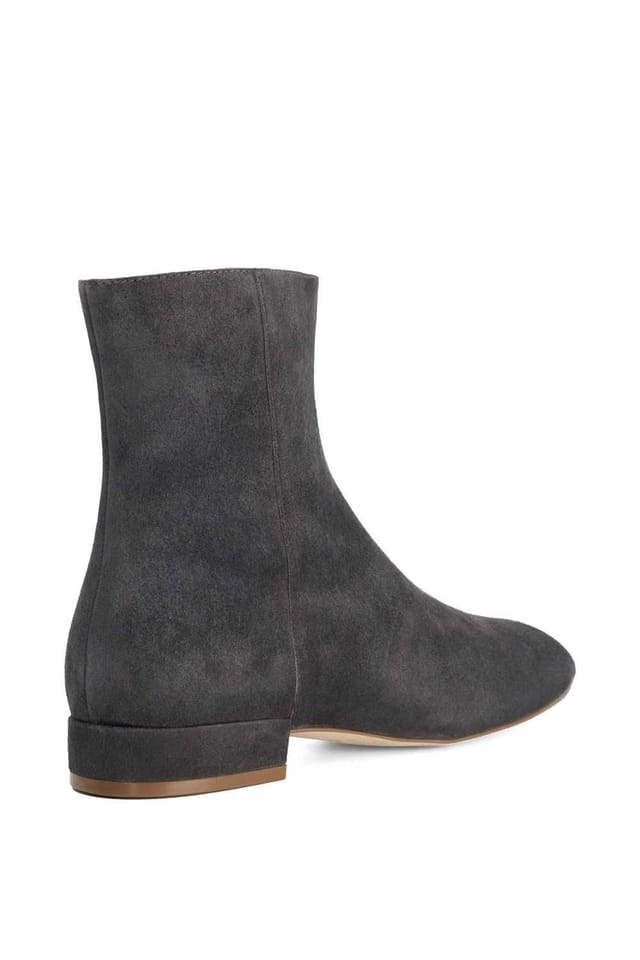 Dune London Dune London Women's 'Pixxies' Suede Ankle Boots in Grey - 3