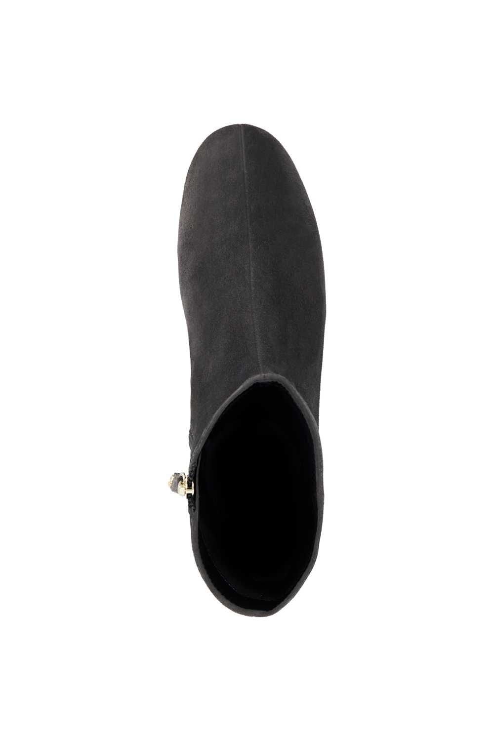 Dune London Dune London Women's 'Pixxies' Suede Ankle Boots in Grey - 4